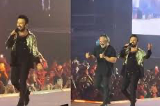 Tarkan sahnesinde Cem Yılmaz’lı "Kuzu Kuzu" düeti