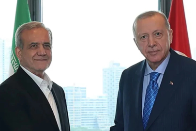 Erdoğan ile Pezeşkiyan Türkiye İran ilişkilerini görüştü