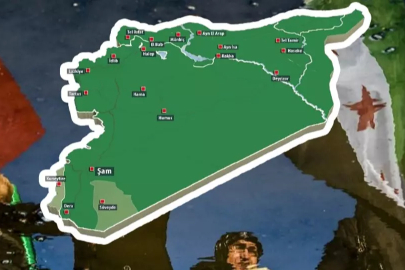 Suriye artık tek renk! Dikkat çeken Türkiye detayı