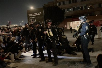 ABD'nin Los Angeles kentindeki ICE karşıtı protestolarda onlarca kişi gözaltına alındı
