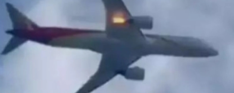 THY uçağında yangın paniği!