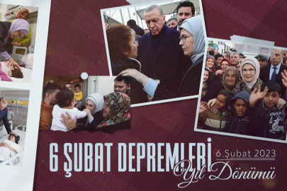 Emine Erdoğan'dan 6 Şubat mesajı: Asrın birlikteliği enkazdan yükseldi