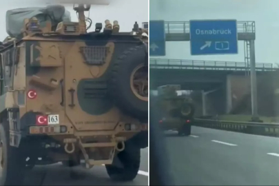 Yolda Türk askerini görünce şaşkına döndüler: Burada neler oluyor?