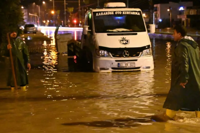 Osmaniye'de şiddetli sağanak