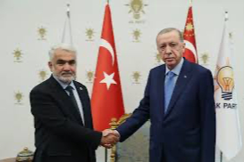 Erdoğan HÜDA PAR lideri Yapıcıoğlu ile görüştü