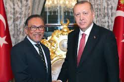 Cumhurbaşkanı Erdoğan Malezya Başbakanı İbrahim ile görüştü