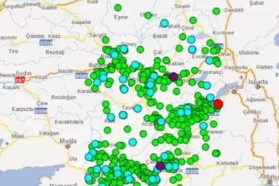 Çevre illerden de hissedildi! Denizli'de 5.1 büyüklüğünde deprem