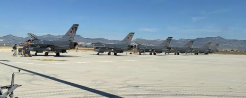 KKTC'ye F-16 kalkanı! 6 Türk jeti adaya konuşlandırıldı