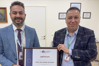 Prof. Dr. Cemil Taşcıoğlu Şehir Hastanesi Üroloji Kliniği, Avrupa'nın 6 eğitici merkezinden biri seçildi