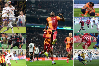 Süper Lig'de 25. haftada Galatasaray, derbide Beşiktaş'ı yenerek liderliğini sürdürdü