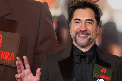 Oscar sahnesinde Filistin mesajı! Javier Bardem salonu ayağa kaldırdı
