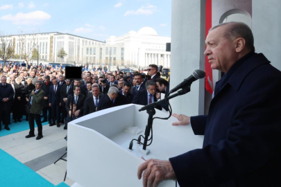 Hacı İbrahim Demir Camisi açıldı... Başkan Erdoğan: Değerlerimize sahip çıkmaya devam edeceğiz