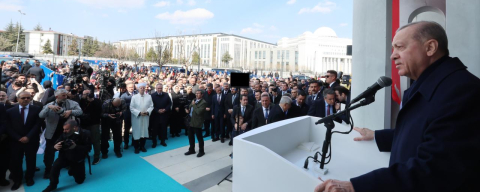 Hacı İbrahim Demir Camisi açıldı... Başkan Erdoğan: Değerlerimize sahip çıkmaya devam edeceğiz