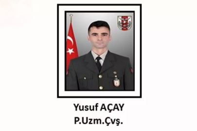 Askeri araç kazasında uzman çavuş şehit oldu