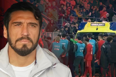 Hırvatistan - Türkiye maçı yarıda kaldı! Egemen Korkmaz fenalaştı