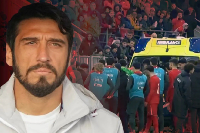 Hırvatistan - Türkiye maçın yarıda kaldı! Egemen Korkmaz fenalaştı