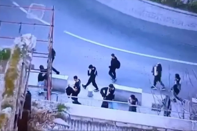 Türk askerini görünce kaçtılar