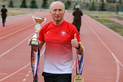 Sigarayı bıraktı, madalyalara koştu