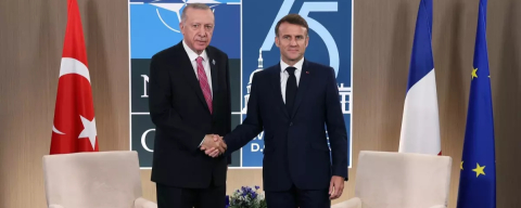 Cumhurbaşkanı Erdoğan, Macron ile telefonda görüştü