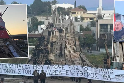 EOKA'lı faşistler haddini aştı! Rum kesiminde bayrağımıza alçak saldırı