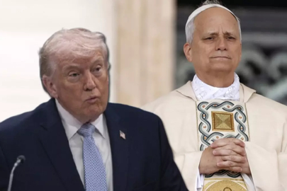 Trump bu kez Papa'yı hedef tahtasına koydu
