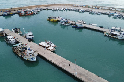 Denizlerde av sezonu sona erdi, tekneler limana çekildi