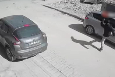 Park halindeki araçlara saldıran şüpheli tutuklandı