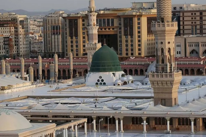 Türkiye'den yola çıkan ilk hacı kafile Medine-i Münevvere'ye ulaştı