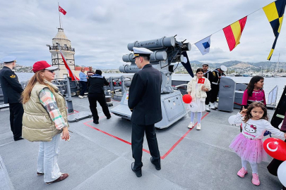 23 Nisan’da askeri gemiler ziyarete açıldı