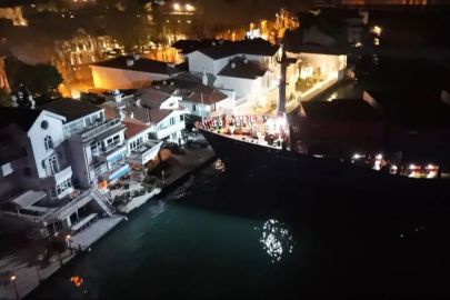 Boğaz'da faciadan dönüldü! Yalıya metreler kala durdu