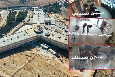 Esed'in işkence üssüydü! Saydnaya'nın çalınan görüntüleri sızdırılmaya başlandı