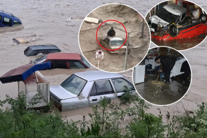 Samsun Havza'da 10 dakikada dereler taştı, sel bastı! ''Böylesini daha önce görmedik''