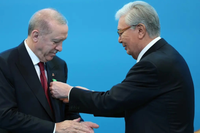 Kazakistan'dan anlamlı jest! İlk kez Cumhurbaşkanı Erdoğan'a verildi:
