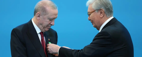 Kazakistan'dan anlamlı jest! İlk kez Cumhurbaşkanı Erdoğan'a verildi