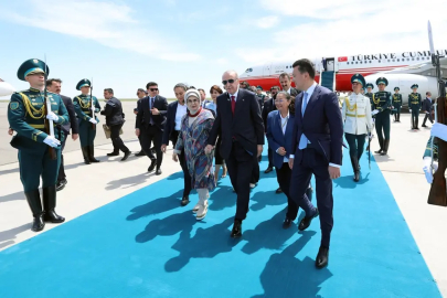 Astana sonrası ikinci durak! Cumhurbaşkanı Erdoğan Türkistan'da