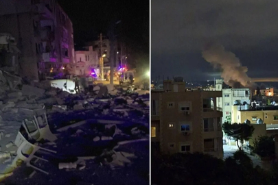 Cani Netanyahu katliam talimatı verdi: Bölgeye bomba yağdı