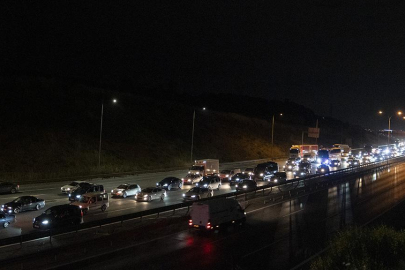 İstanbul girişinde bayram dönüşü yoğunluğu