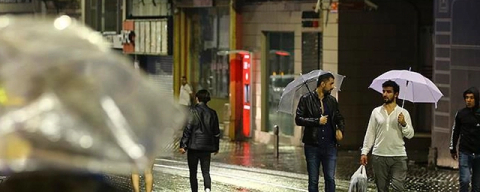 Meteoroloji birçok il için sağanak yağış uyarısı yaptı