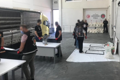 İpsala'da 3 milyar lira değerinde uyuşturucu ele geçirildi