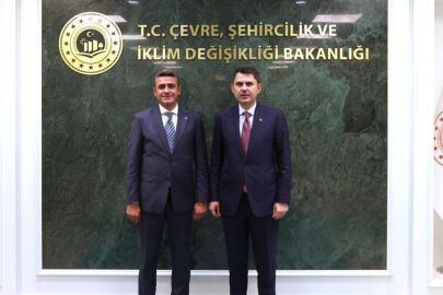 Bakan Kurum, Haymana ve Gölbaşı belediye başkanlarını kabul etti