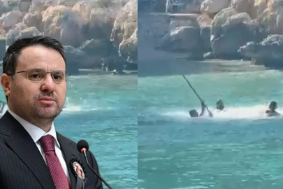Mersin'de denizin ortasında vandalizm! Bakan Gürlek: 3 kişi tutuklandı