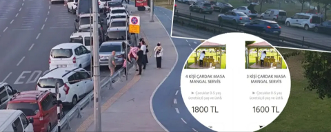 Trafik cezası bile işlemedi! İstanbul'da sahil yolları ''mangalpark'' oldu