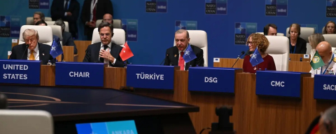 Cumhurbaşkanı Erdoğan NATO'da çağrı yaptı: Savunmada kısıtlamalar kaldırılmalı