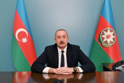Aliyev'den Filistin devletine destek mesajı