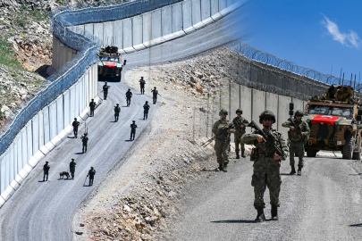 6 kilometrelik hat çelik duvarla örüldü! Mehmetçik zorlu coğrafyada 7/24 tetikte