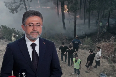 Alevlerle canla başla mücadele! Bakan Yumaklı: Tehlike oluşturacak yangın yok