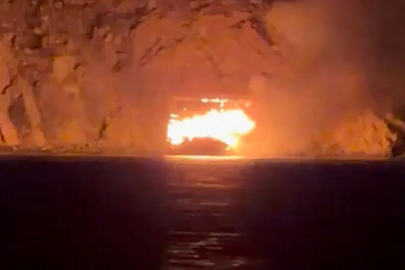 Antalya'da tur teknesi küle döndü