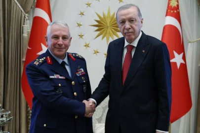 Cumhurbaşkanı Erdoğan, Orgeneral Ziya Cemal Kadıoğlu'nu kabul etti