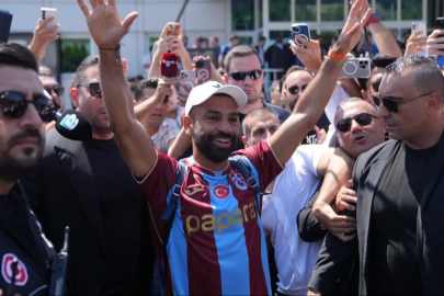 Trabzonspor için geldi! Mohamed Salah İstanbul'da