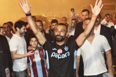 Trabzonspor'un Salah karşılamasını tüm dünya konuşuyor